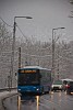 A BKK MAN 21-es busz Adonis utca állomáson