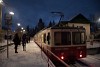 A Fogaskerekű Vasút (60-as villamos) SGP 54 Széchenyi-hegy állomáson