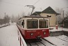 The Fogaskerekű Vast (60-as villamos) SGP 57 seen at Szchenyi-hegy