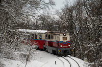 A MÁV Mk45 2004 Virágvölgy és János-hegy között