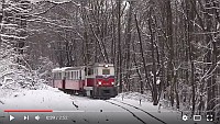 [VIDEO] Class Mk45 diesel locomotives in the snow on the Children's Railway