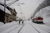 A HŽ 1 141 213 Lokve állomáson