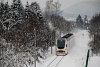 The HŽ 6 112 009 seen between Mrzlo Polje and Karlovac centar