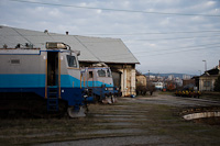 The HŽ 1061 001 seen at Rijeka