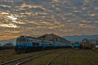 The HŽ 1061 011 seen at Rijeka