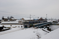 A HŽ 6 111 022 Károlyváros és Karlovac Centar között