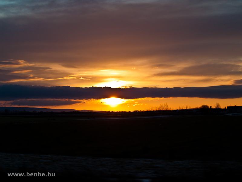 Sunrise somewhere around Győr photo