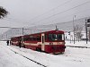 The ŽSSK 812 025-5 seen at Margitfalva station (Margecany, Slovakia)