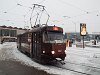 A fura fnyezsű, kassai 382-es Tatra T3 villamoskocsi a plyaudvarnl