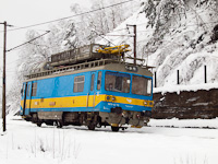 The ŽSR MVTV 02-13 seen leaving Margecany station