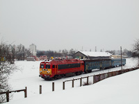 The MÁV-TR 418 171 seen at Szeged-Rókus station