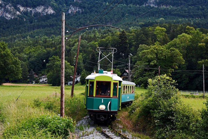 The Hllentalbahn TW 1 seen photo