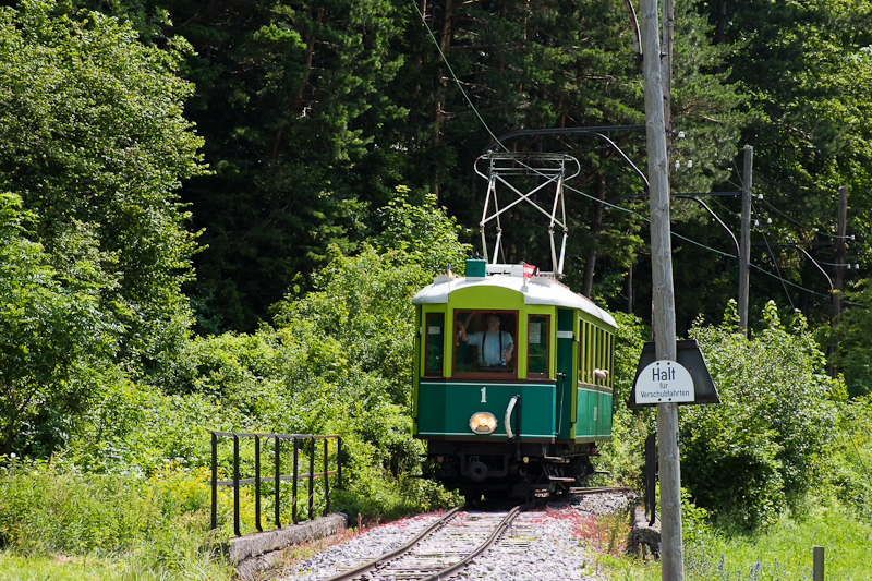 A Hllentalbahn TW 1 Haaberg s Hirschwang kztt fot