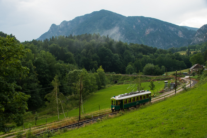 A Höllentalbahn TW 1 Kurhaus és Payerbach-Reichenau között fotó