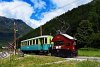 A Höllentalbahn <span style="font-family: serif">EI</span> Hirschwang állomáson
