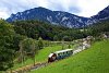 The Hllentalbahn <span style="font-family: serif">EI</span> seen between Kurhaus and Payerbach Lokalbahnhof (ex-Payerbach Ort)