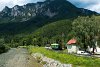 The Hllentalbahn TW 1 seen between Haaberg and Reichenau