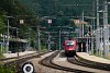 Az ÖBB 1116 131 pályaszámú Taurus villanymozdonya Payerbach-Reichenau állomáson