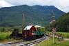 A Höllentalbahn <span style="font-family: serif">EI</span> Hirschwang állomáson