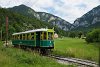 The Hllentalbahn TW 1 seen between Kurhaus and Reichenau an der Rax