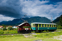 The Hllentalbahn <span style="font-family: serif">EI</span> seen between Haaberg and Reichenau