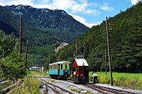 The Hllentalbahn <span style="font-family: serif">EI</span> seen at Hirschwang