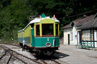 A Höllentalbahn TW 1 Payerbach-Reichenau állomáson