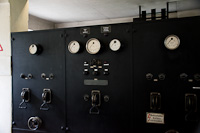 The rotary transformer station built by Siemens-Schukert seen at Reichenau an der Rax