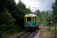 The Hllentalbahn TW 1 seen at Kurhaus stop