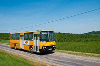 The ÉMKK/Borsodvolán Ikarus 260.43 CCJ-148 seen on the road leading to Tornakápolna