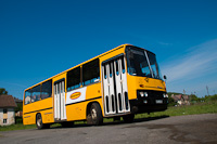 The ÉMKK Ikarus 260.43 CCJ-148 seen at Rudabánya