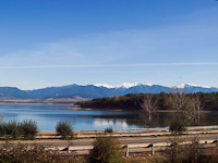 View on the Liptovsk Mara reservoir