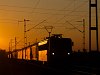 A MÁV-TR V63 031 tehervonattal Ludas és Nagyút között