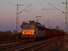 A MÁV-TR V63 029 tehervonattal Nagyút és Ludas között