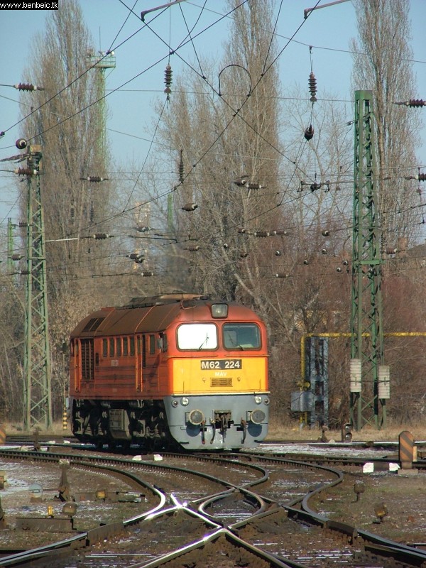 M62 224 Ferencváros Keleti rendezõben fotó