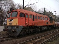 The M62 254 at Ferencvros station