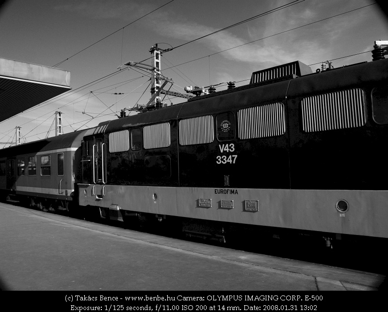 The V43 3347 at Kelenfld photo