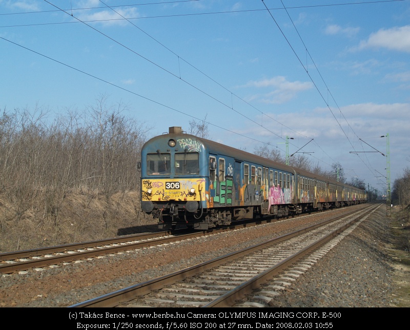 A 306-os BDt lehangol llapotban fot