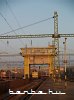 V43 3197 a székesfehérvári híd állítóközpont alatt