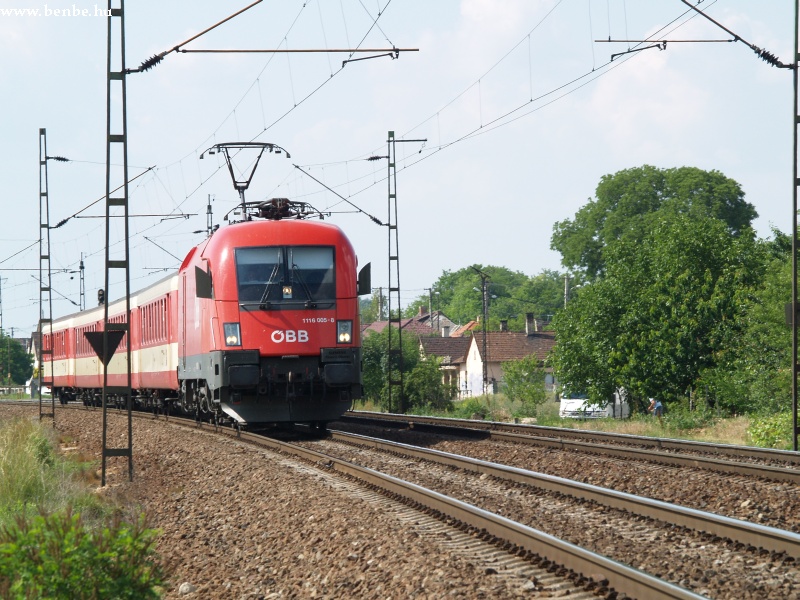 The 1116 005-8 near Vrtesszls photo