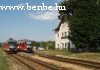 The 6342 009-5 and 017-8 at Esztergom-Kertvros station