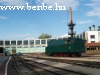 The streamlined express steam locomotive class 242 at the Hungarian Park of the History of Railroading