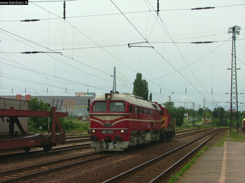 M62 001 indulni készül fotó