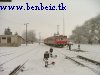 Shunting at Balassagyarmat station