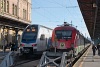 A GYSEV 470 505 és a 815 026 Budapest-Keleti pályaudvaron