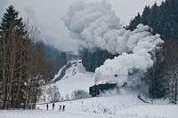 A ČSD 555 129 Branná és Ostružná között