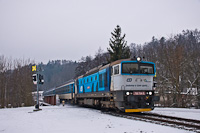 A ČD 750 704-9 Komňátka és Bohdíkov között