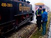 A Mátravasút 490 2005 Jánoska kitérőn