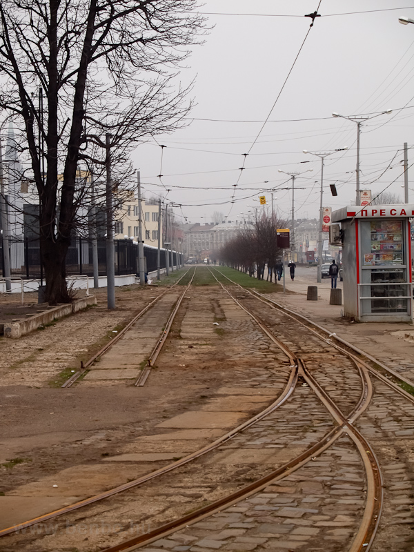 Single moving rail turnout at Lviv photo