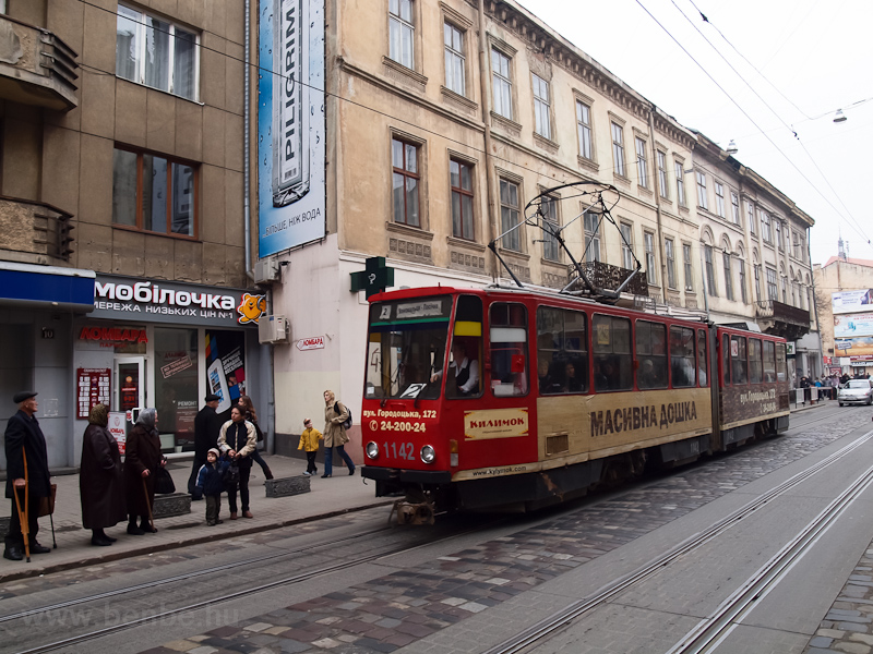 Tatra KT4 tram at Lviv photo